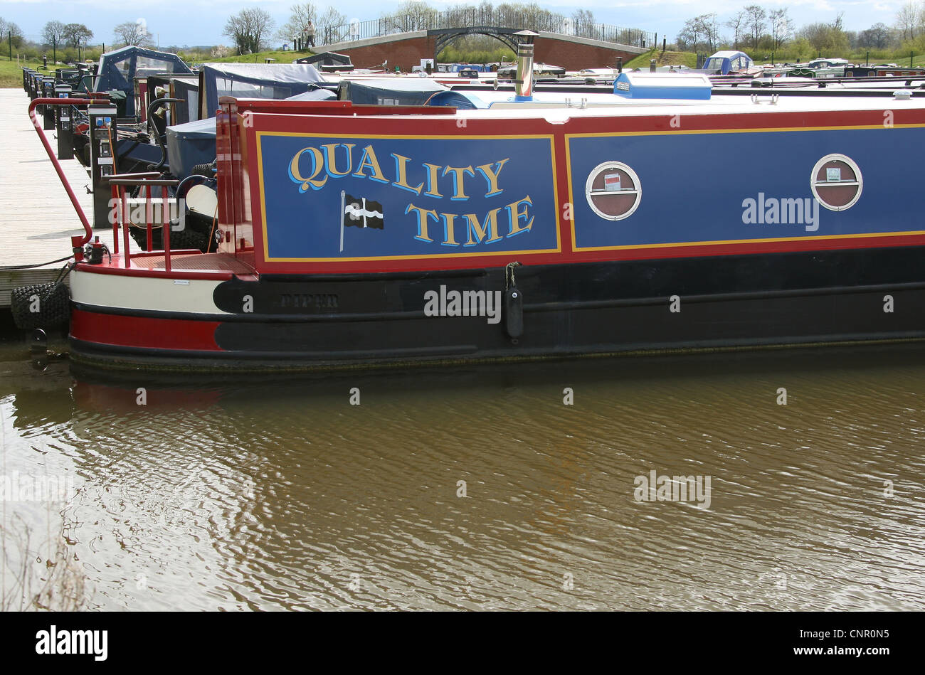 Aston Marina pietra vicino a Stafford Staffordshire Inghilterra GB UK 2012 Foto Stock