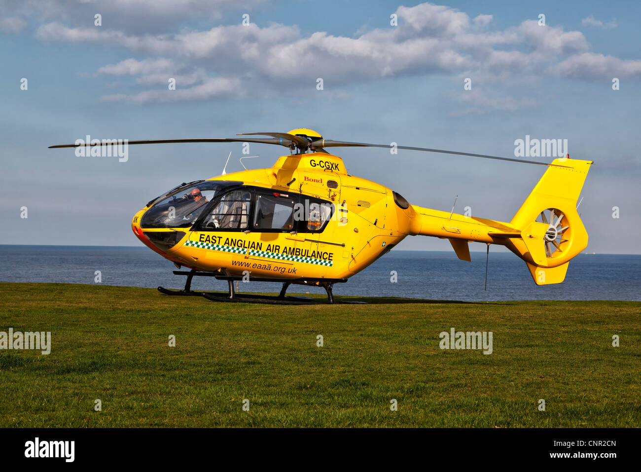 Eurocopter EC135 Air Ambulance elicotteri Foto Stock