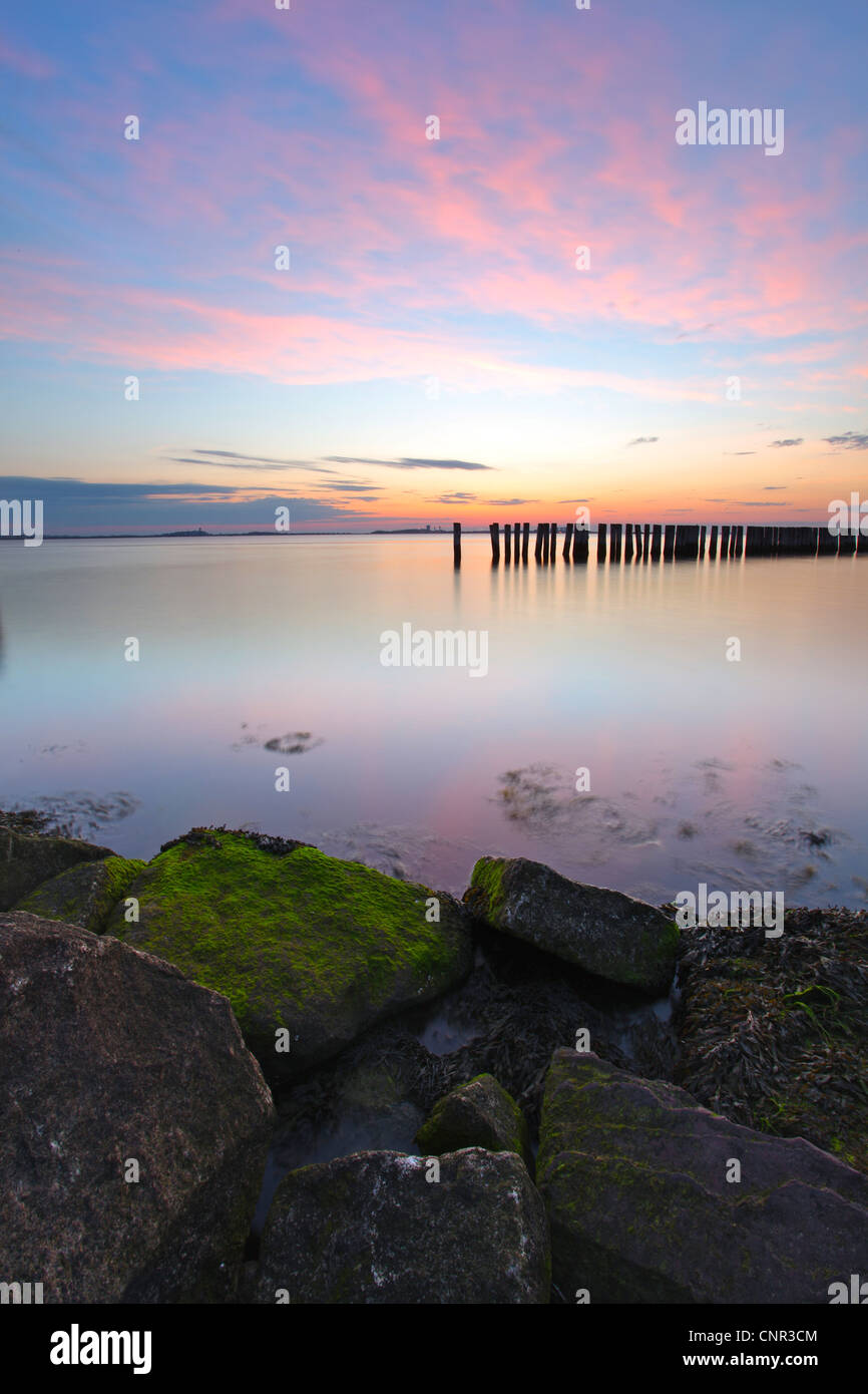 Primavera Sunrise in Nuova Inghilterra Foto Stock