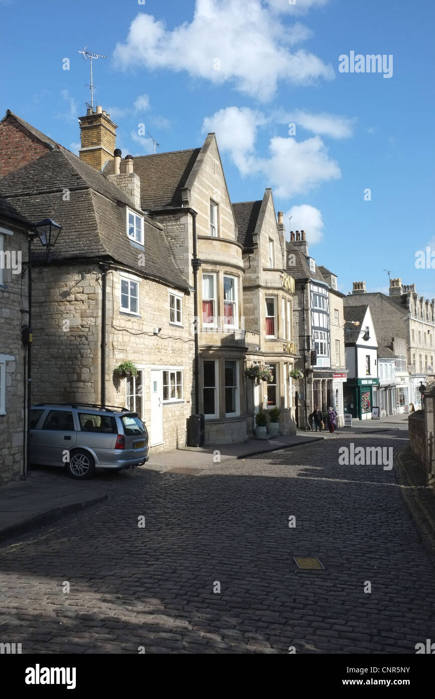 Fienile Hill Stamford Lincolnshire Foto Stock