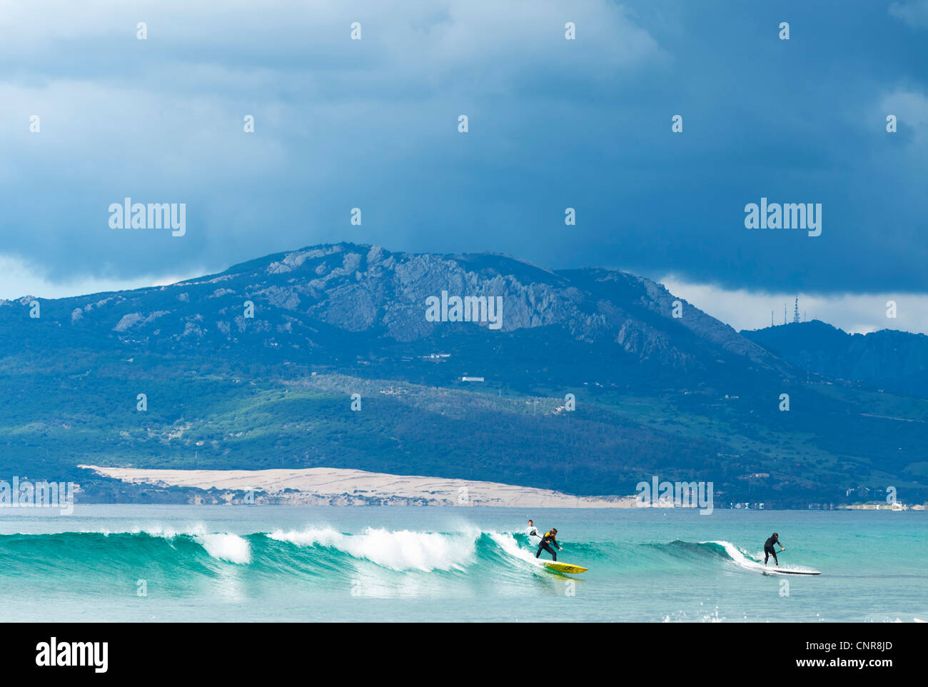 Tarifa, Costa de la Luz, Cadice, Andalusia, Spagna. Foto Stock