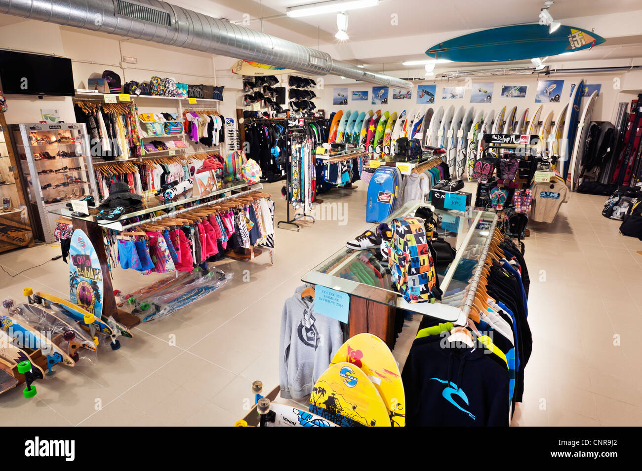 Shop a Tarifa, Cadice, Andalusia, Spagna. Foto Stock