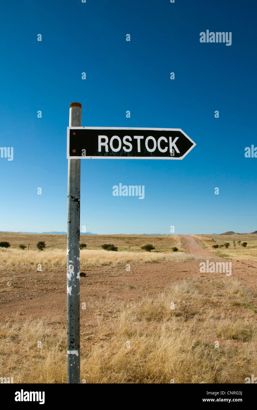 Fingerpost lodge Rostock, vicino al C14, Namibia Foto Stock