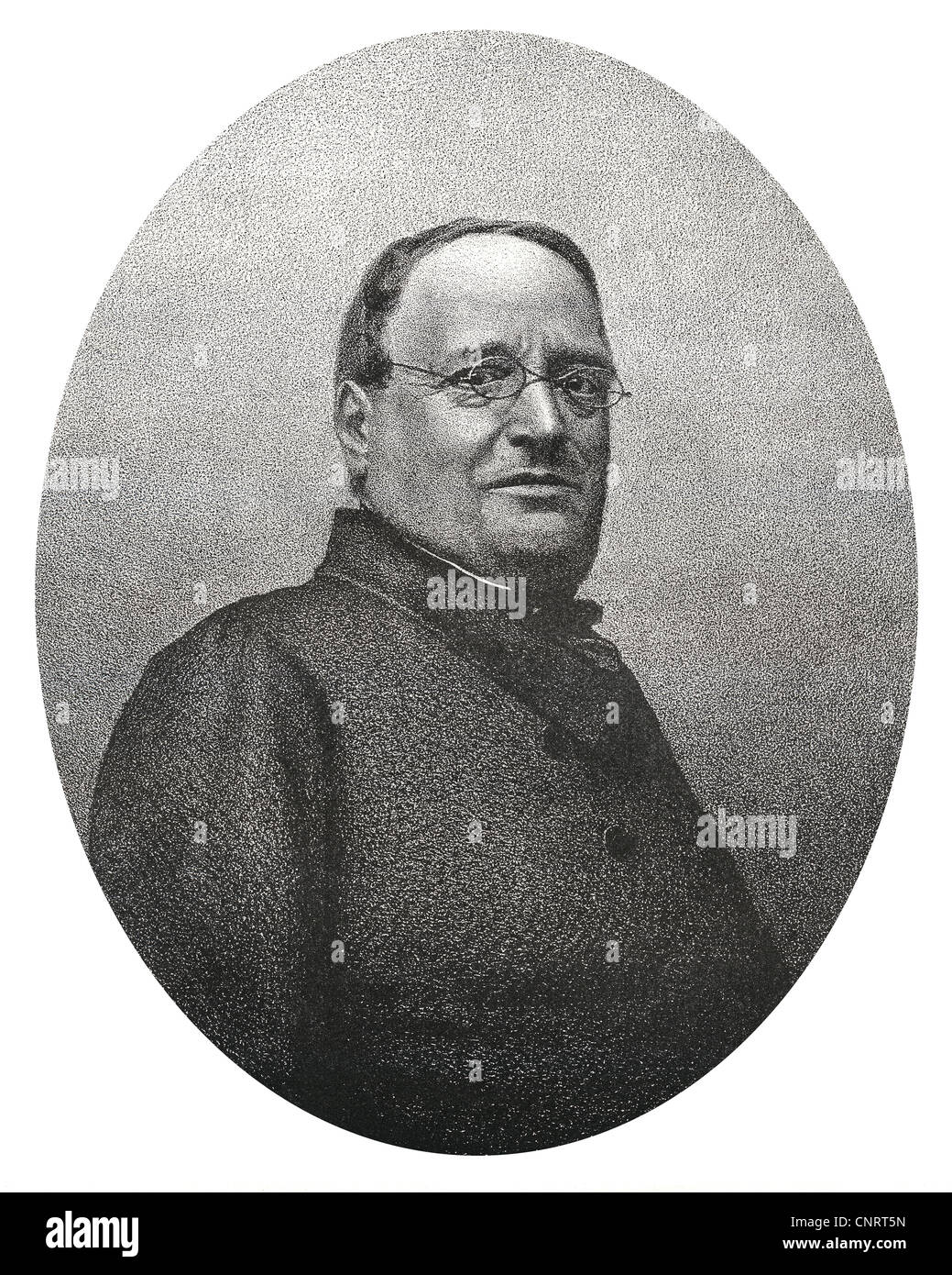Henry Monnier Bonaventura, 1799 - 1877, un drammaturgo francese, artista e attore, Foto Stock
