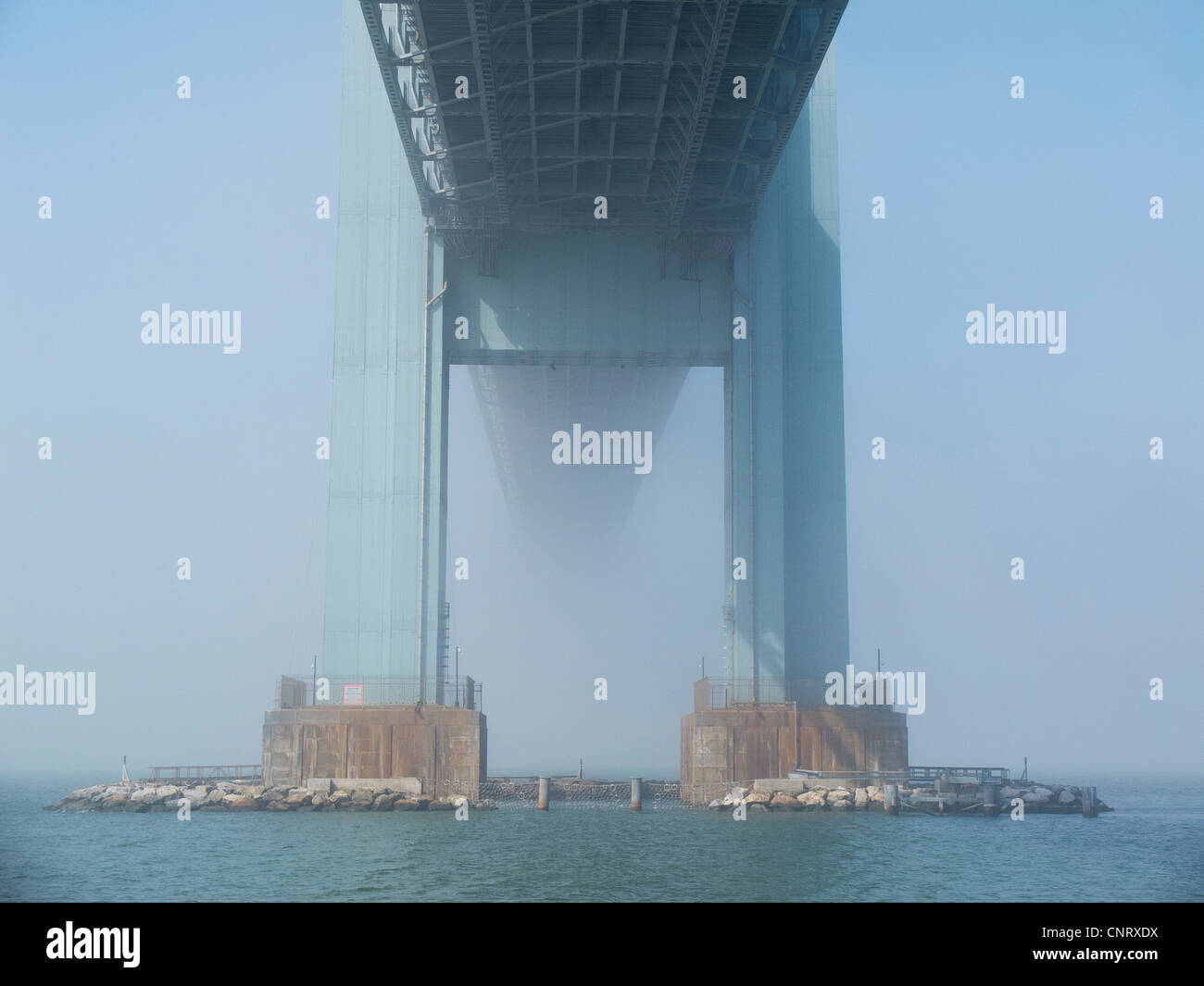 Verrazano Narrows Bridge Brooklyn Foto Stock