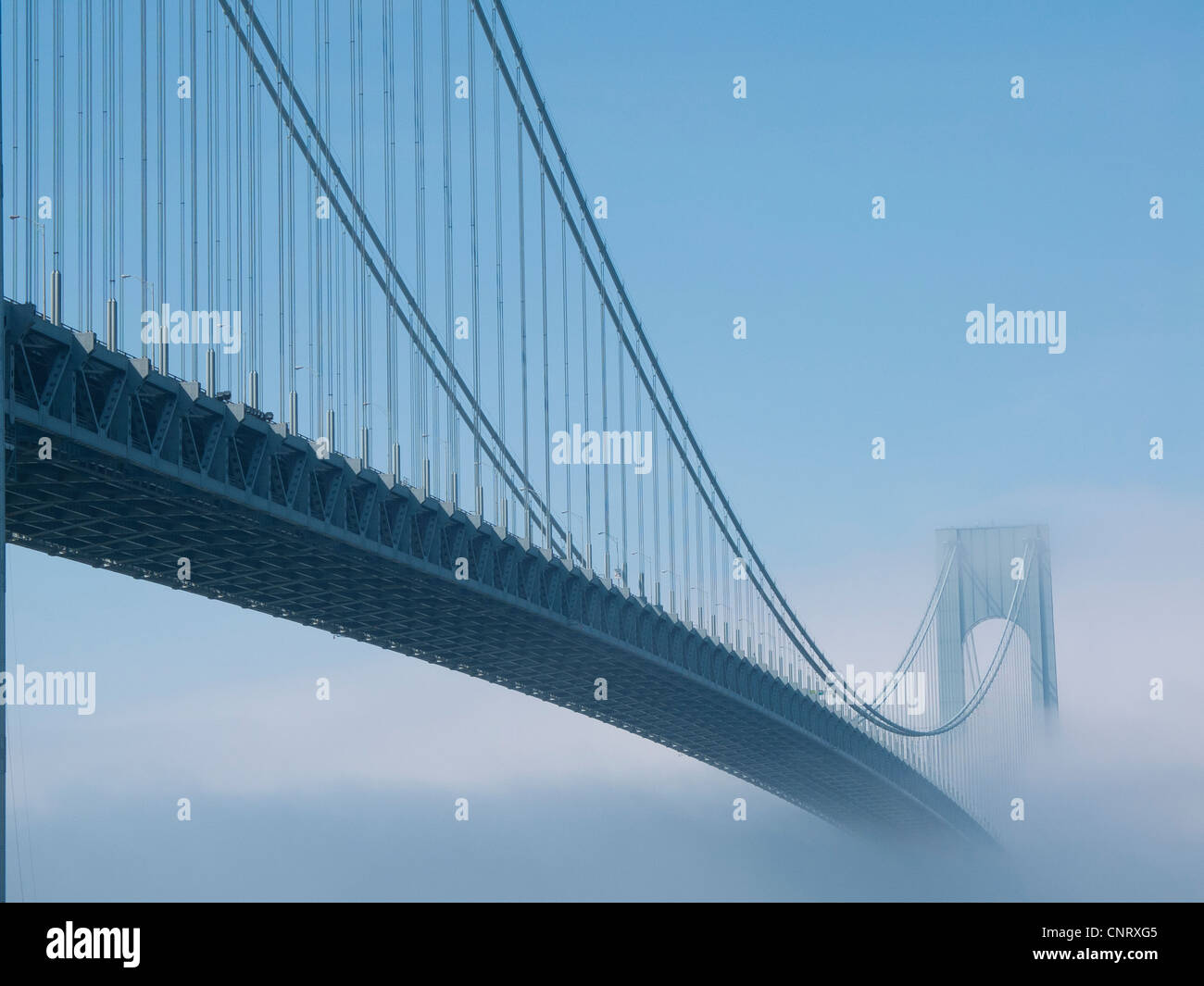 Verrazano Narrows Bridge Brooklyn Foto Stock
