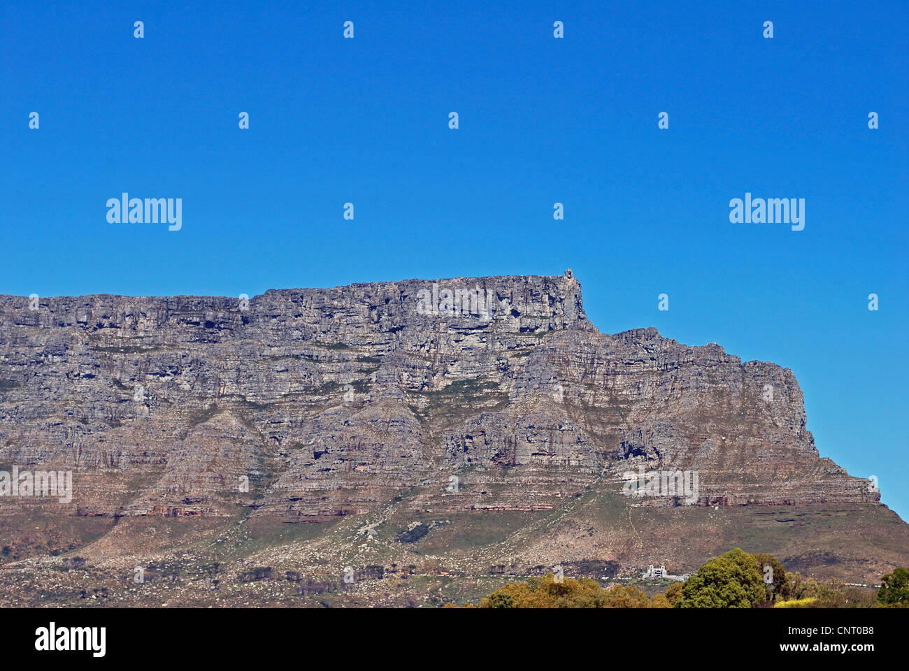 La Table Mountain, Sud Africa, Città del Capo Foto Stock
