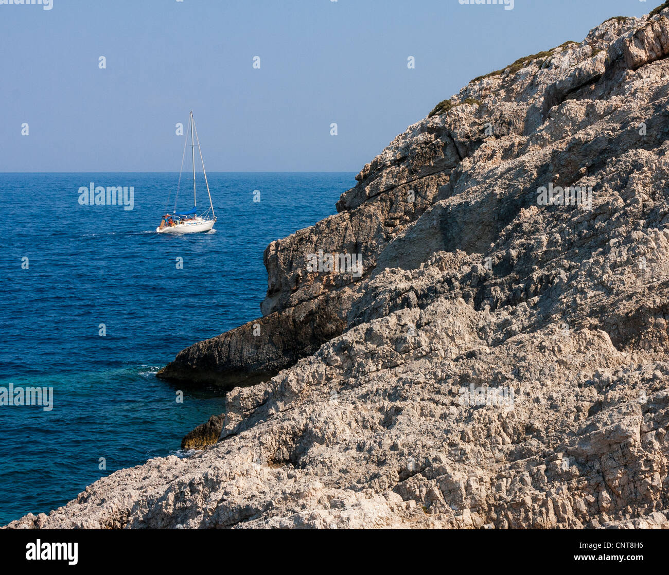 Capo Skinari Zakynthos Foto Stock