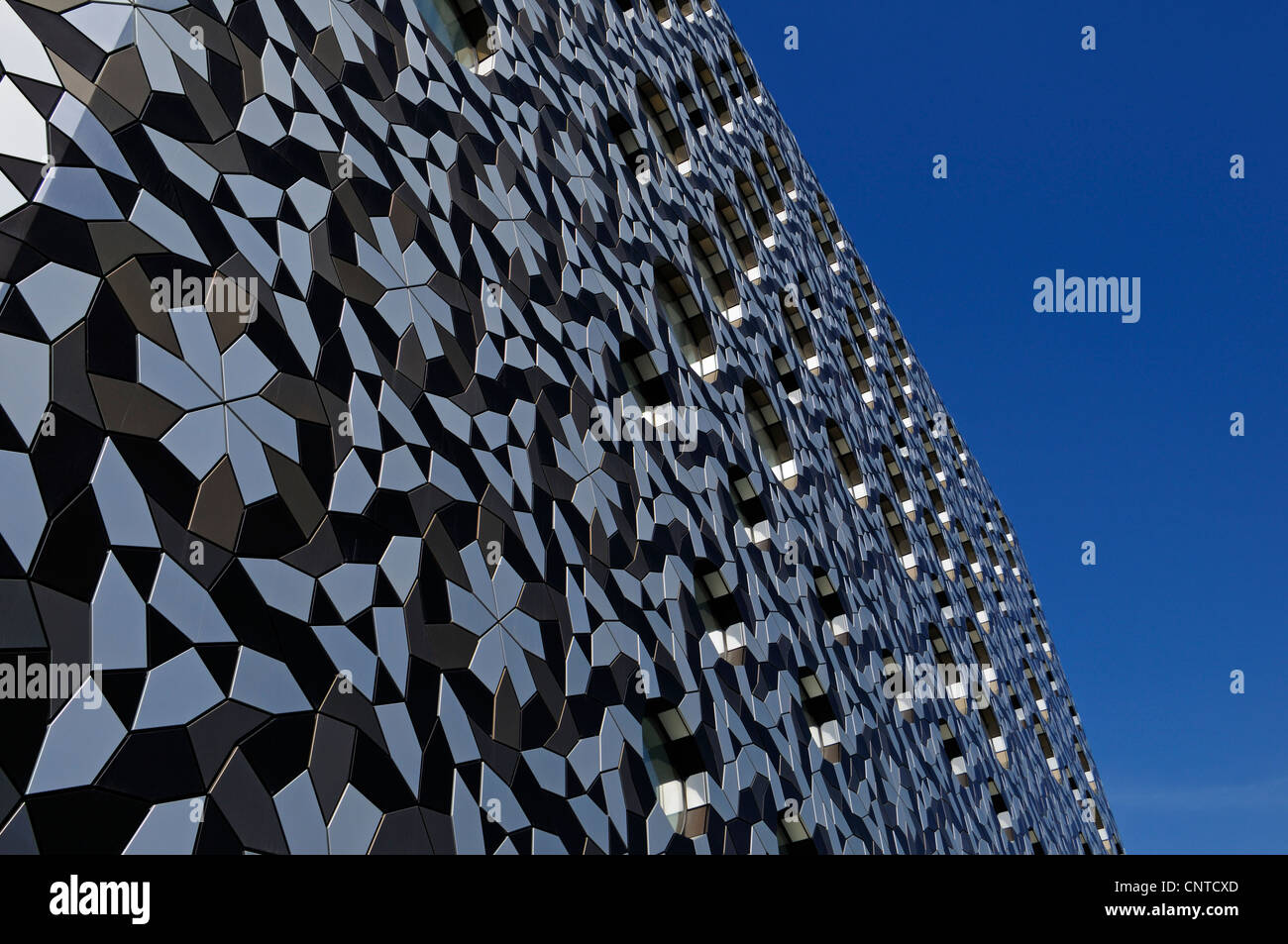 Ravensbourne College di Londra, Penrose modo, penisola di Greenwich, Londra SE10, Regno Unito Foto Stock