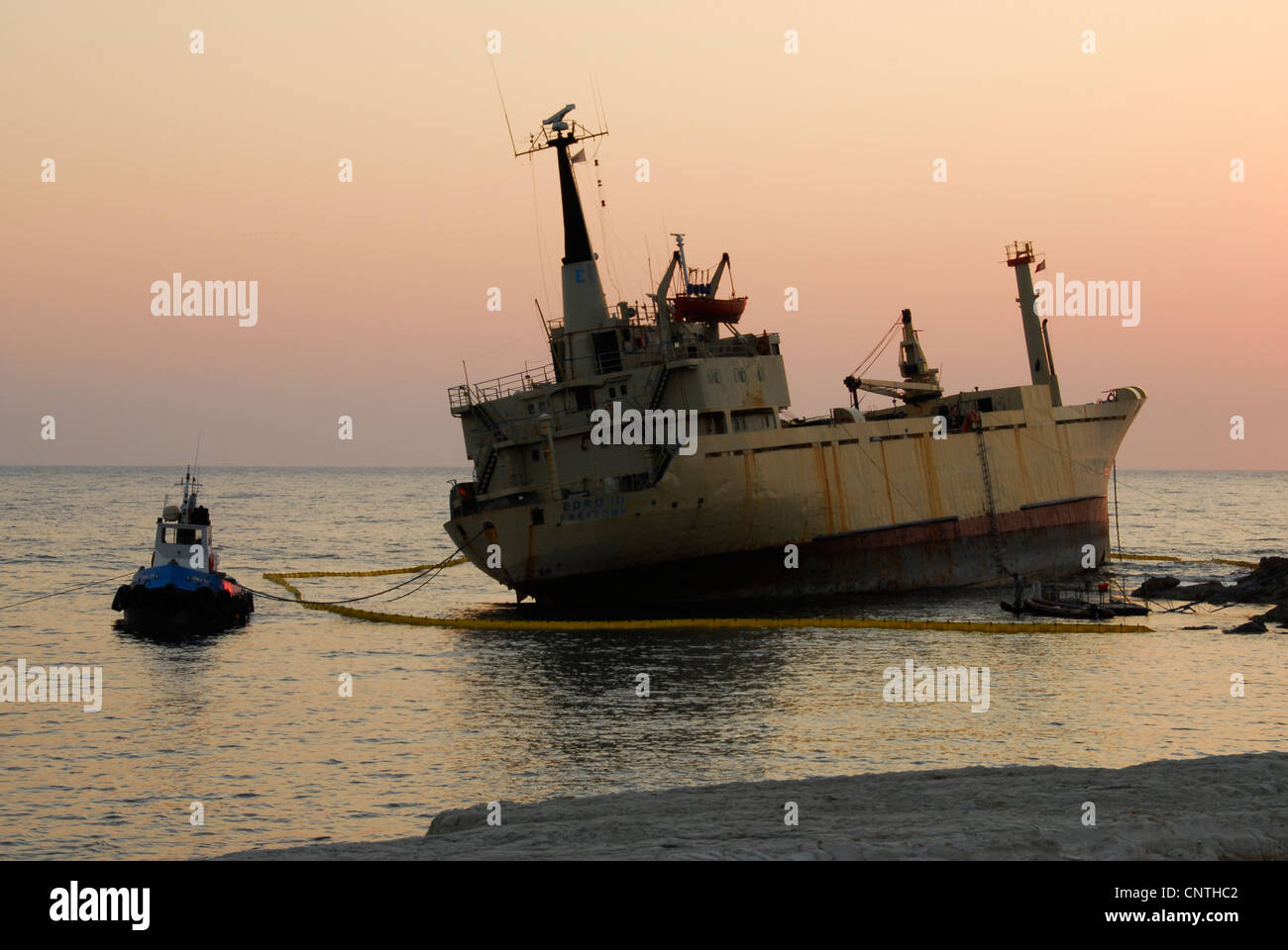 Relitto del EDRO 111. Cipro Foto Stock