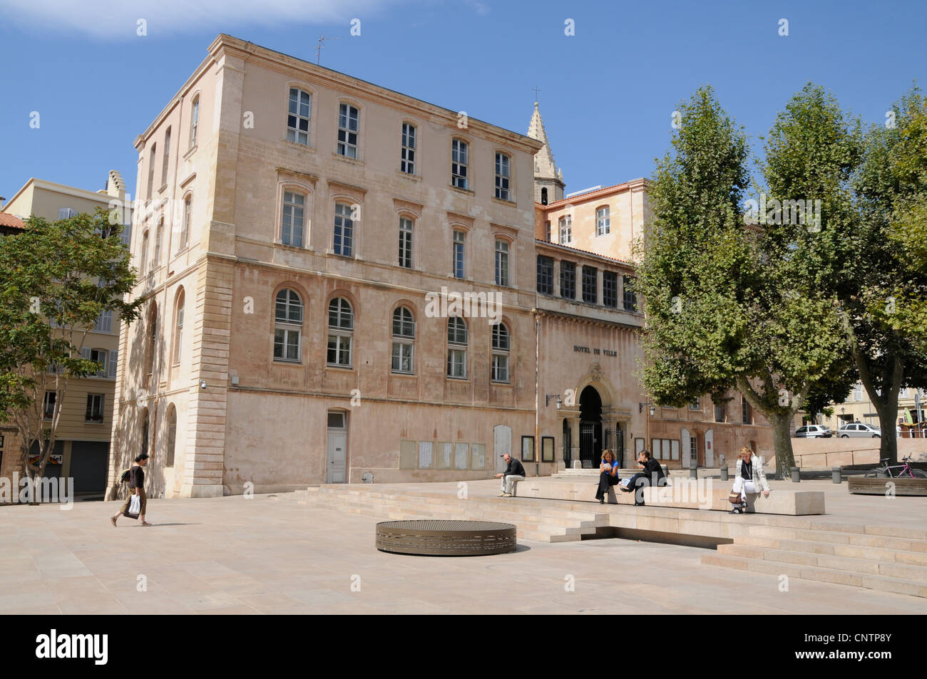 Marsiglia City Hall di Quai du Port, Francia Foto Stock