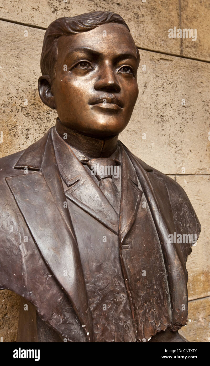 Busto in bronzo nel museo di Havana, Cuba Foto Stock