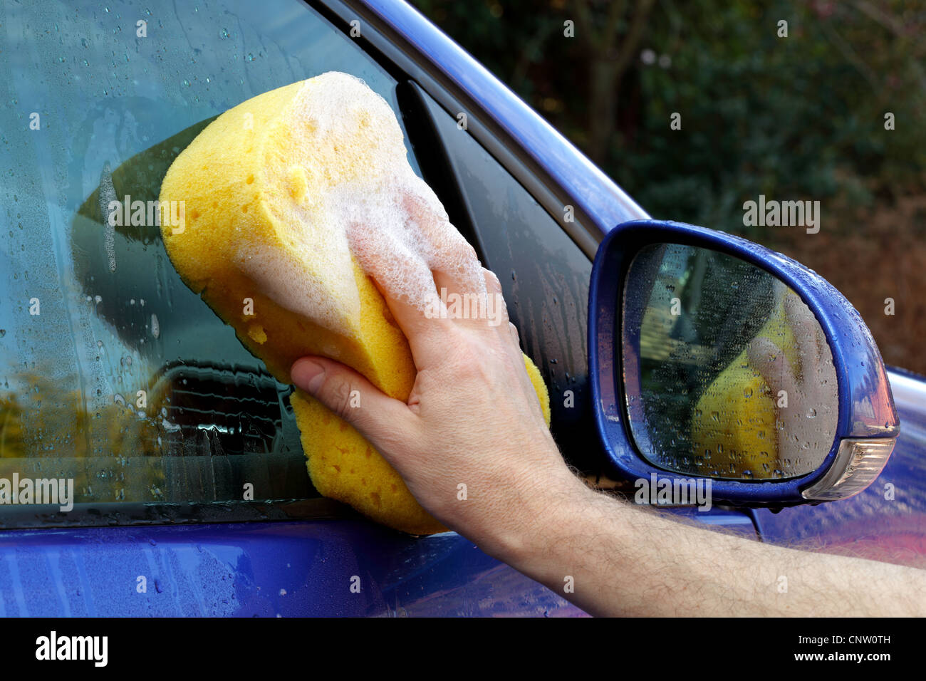 L autolavaggio Foto Stock