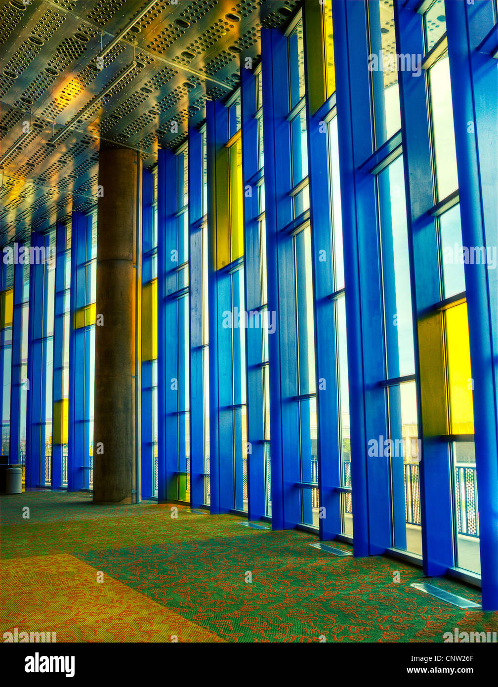 Interno del Performing Arts Center di Amarillo, TX Foto Stock