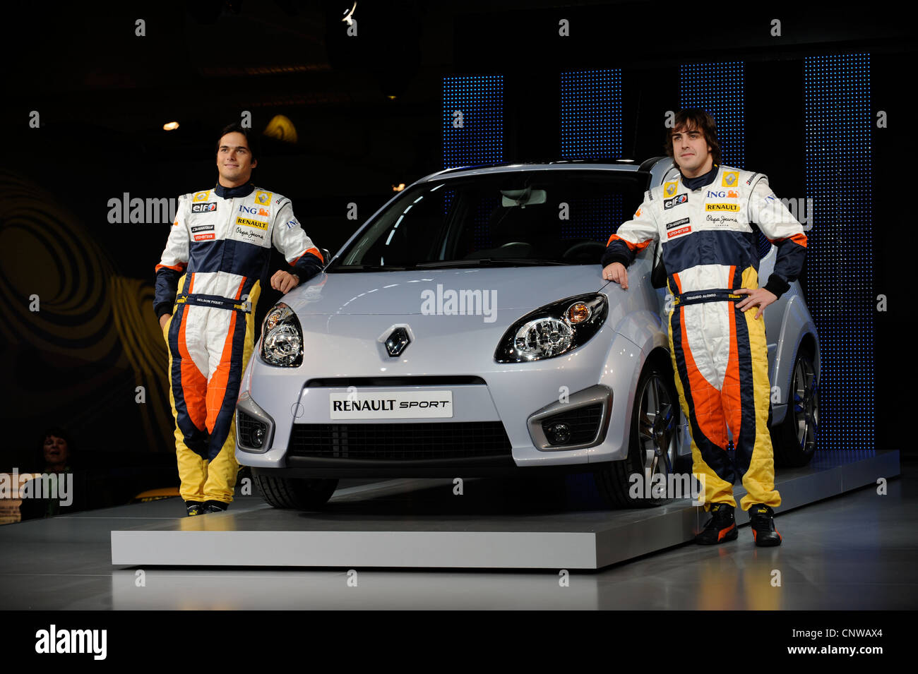 Twingo Renault Sport stampa lancio 2007 Foto Stock