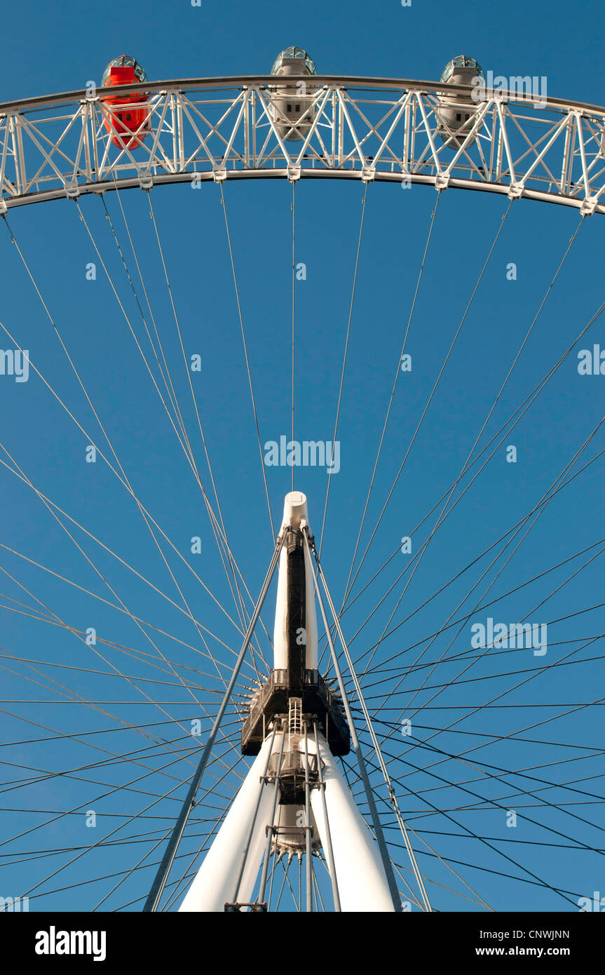 Il London Eye Millennium Wheel Foto Stock