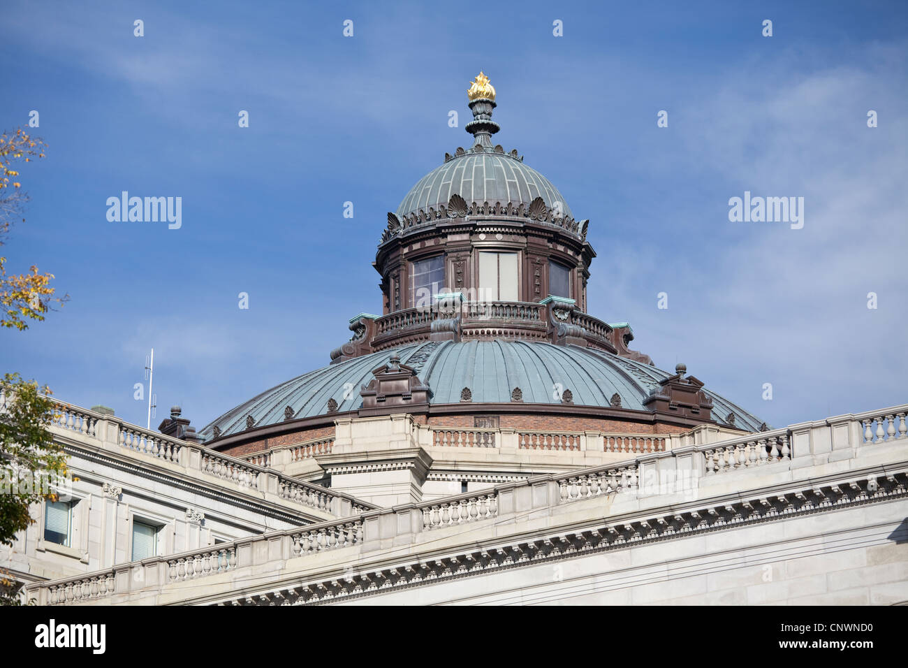 La Biblioteca del Congresso - la costruzione di Jefferson Foto Stock