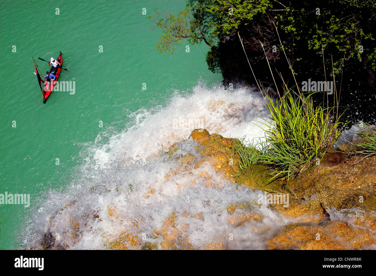 Gole del Verdon, a sud est della Francia, Francia Provenza Foto Stock