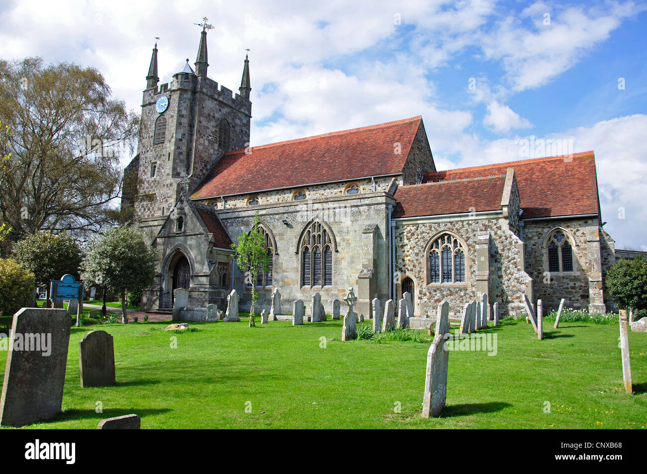 Chiesa di Santa Maria, Hailsham, East Sussex, England, Regno Unito Foto Stock