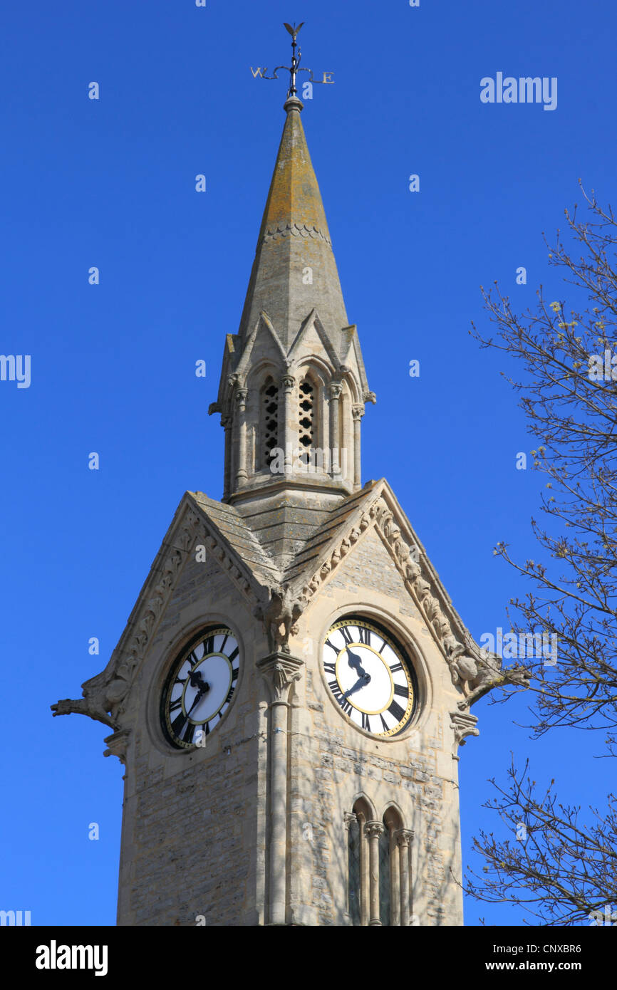 Inghilterra Buckinghamshire Aylesbury Clocktower Foto Stock