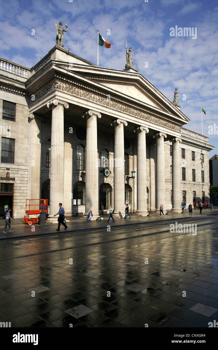 L'Ufficio Generale delle Poste, Dublino, Irlanda Foto Stock