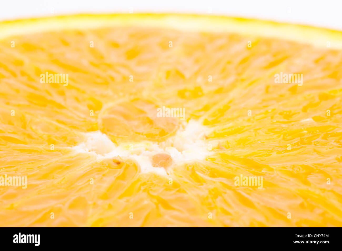 Close-up succosa di colore arancione Foto Stock