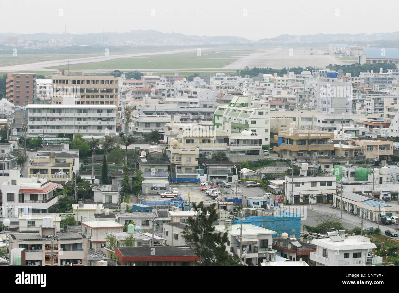 Futenma, Marine Corps Army base di servizi , l'isola di Okinawa, in Giappone. Foto Stock