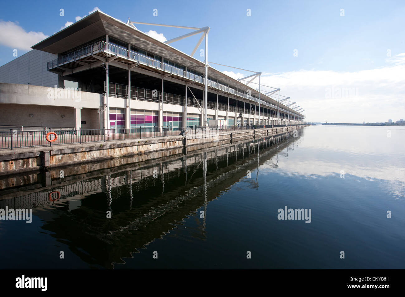 ExCel London International Exhibition and Convention Center Venue est di Londra. Foto Stock