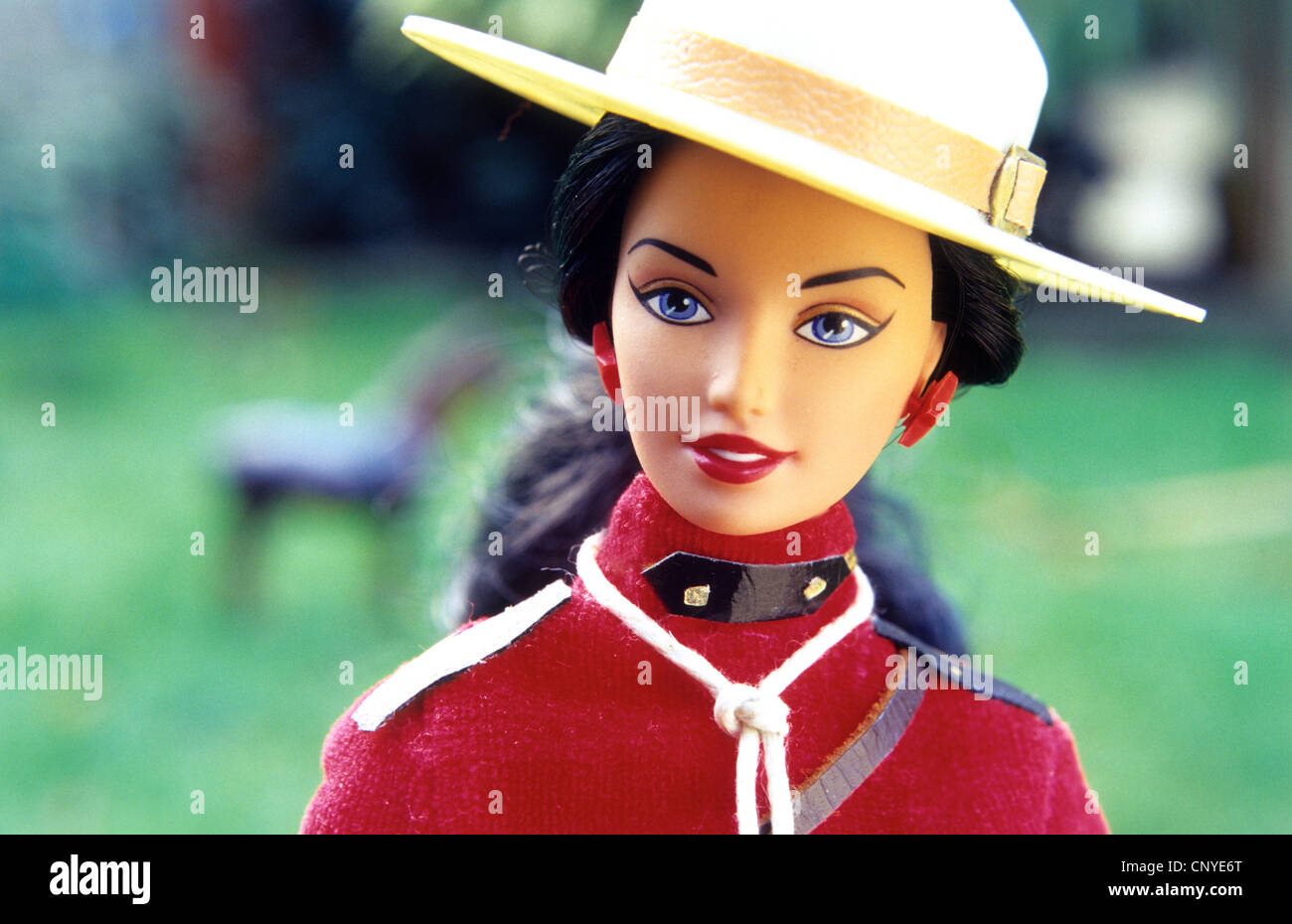 Expat Barbie in Canada Foto Stock