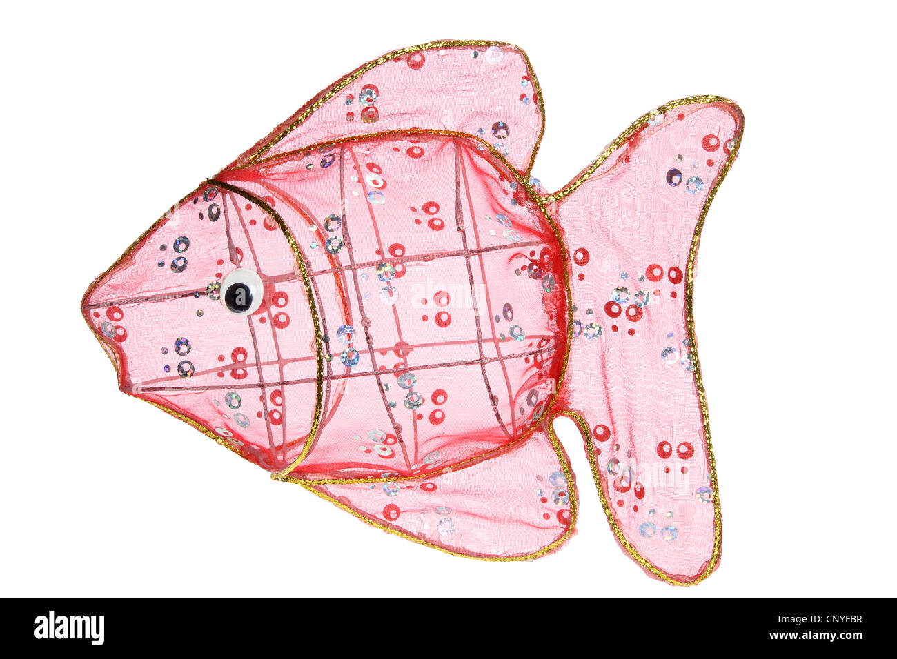 Il cinese Goldfish lanterna Foto Stock