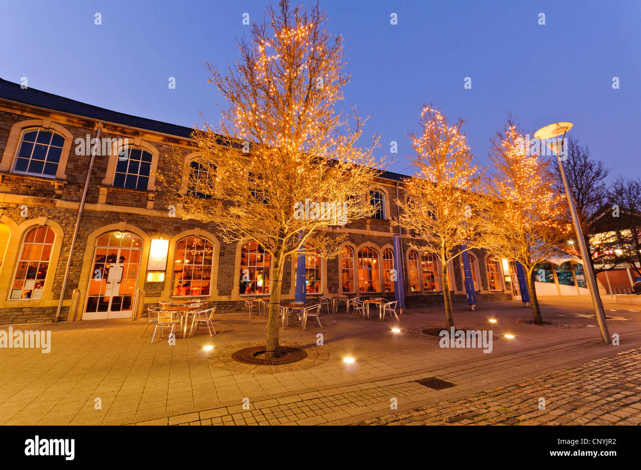 Firehouse ristorante in Anchor Square, Bristol, Regno Unito Foto Stock