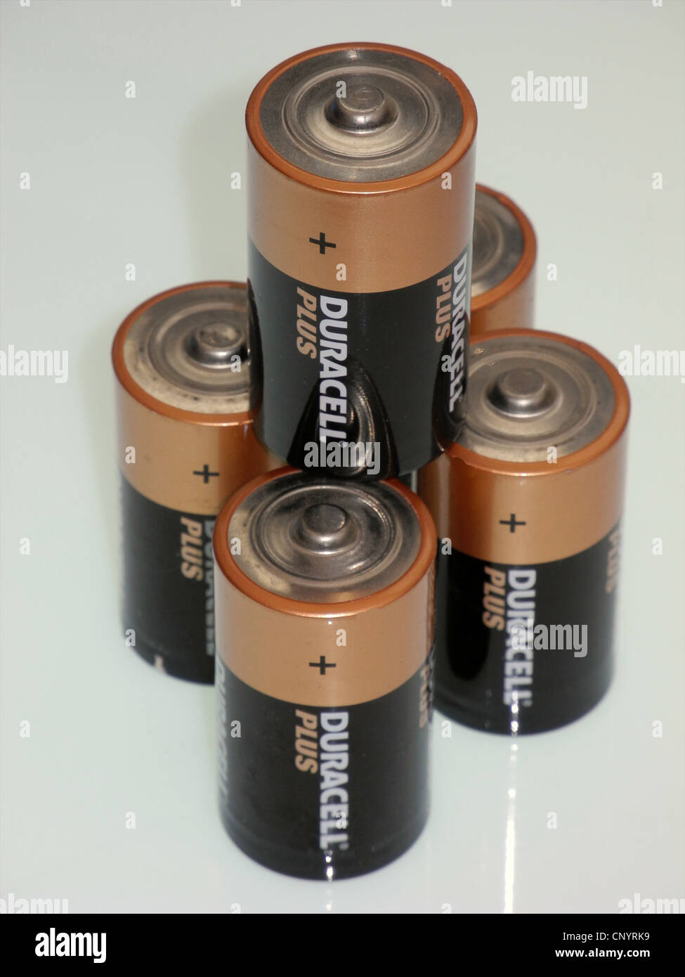 Duracell batterie queste sono 'D' celle di dimensioni solo uso editoriale Foto Stock