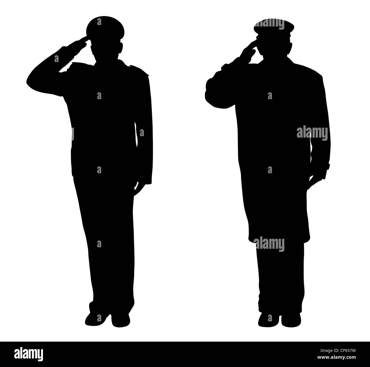 Saluto del Foto Stock