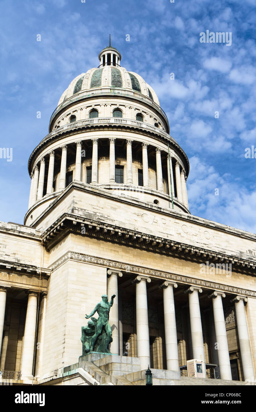 Capitol Building in Old Havana, Cuba Foto Stock