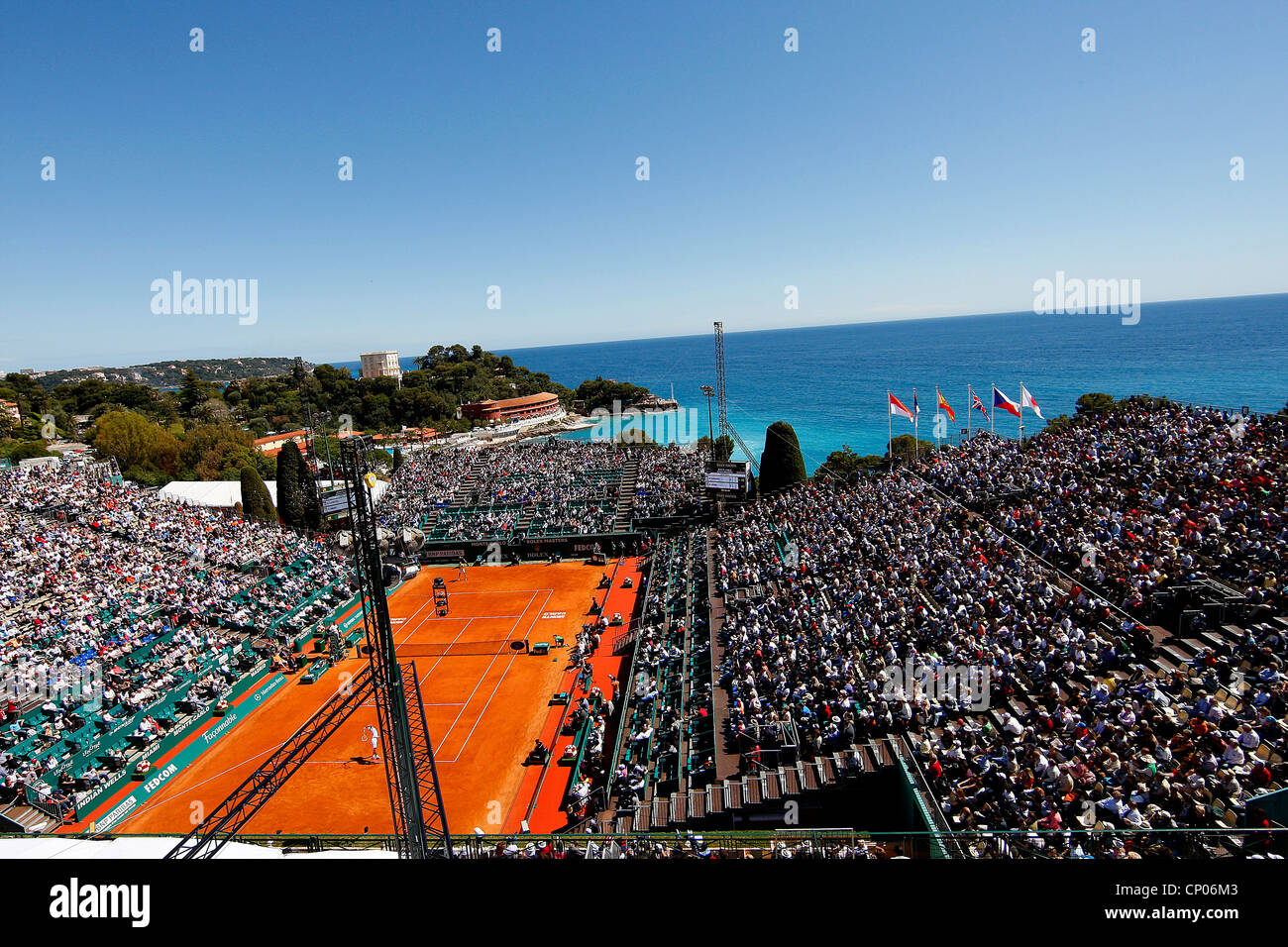 Montecarlo Rolex Masters, tennis, Foto Stock