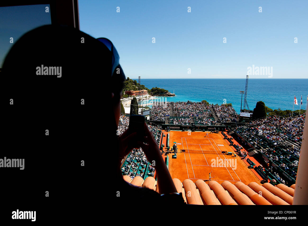 Montecarlo Rolex Masters, tennis, Foto Stock