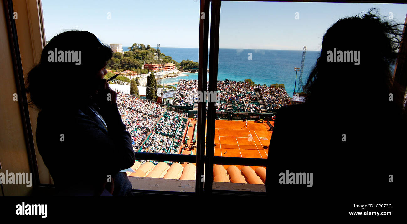 Montecarlo Rolex Masters, tennis, Foto Stock