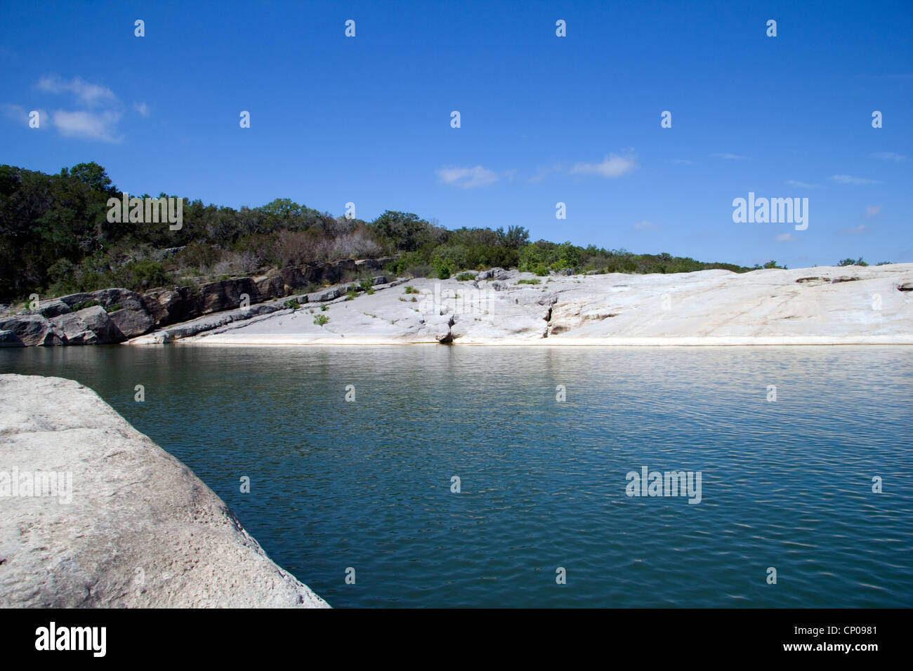 Pedernales Falls State Park Foto Stock