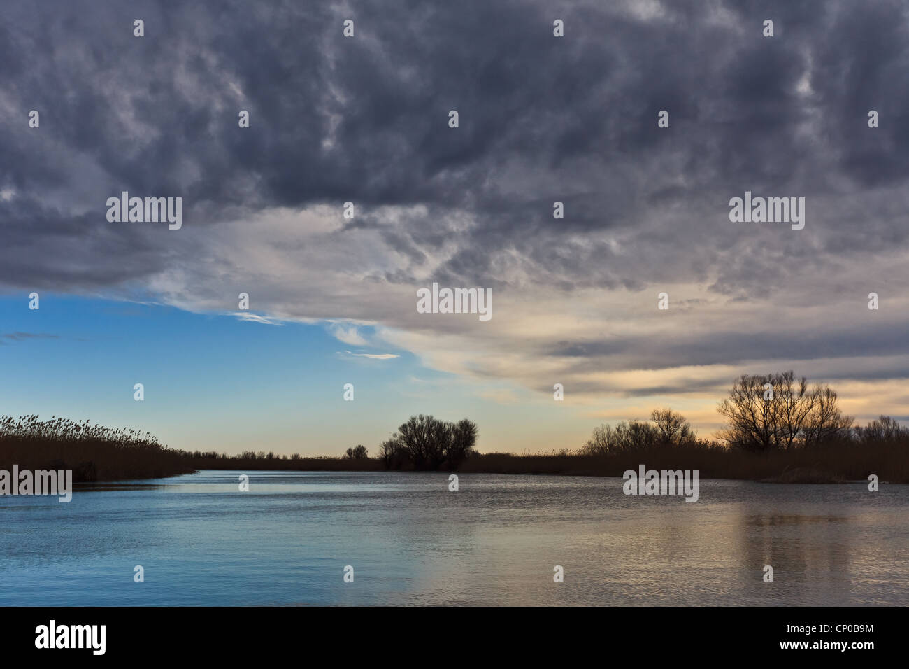 Il Delta del Danubio, Romania Foto Stock