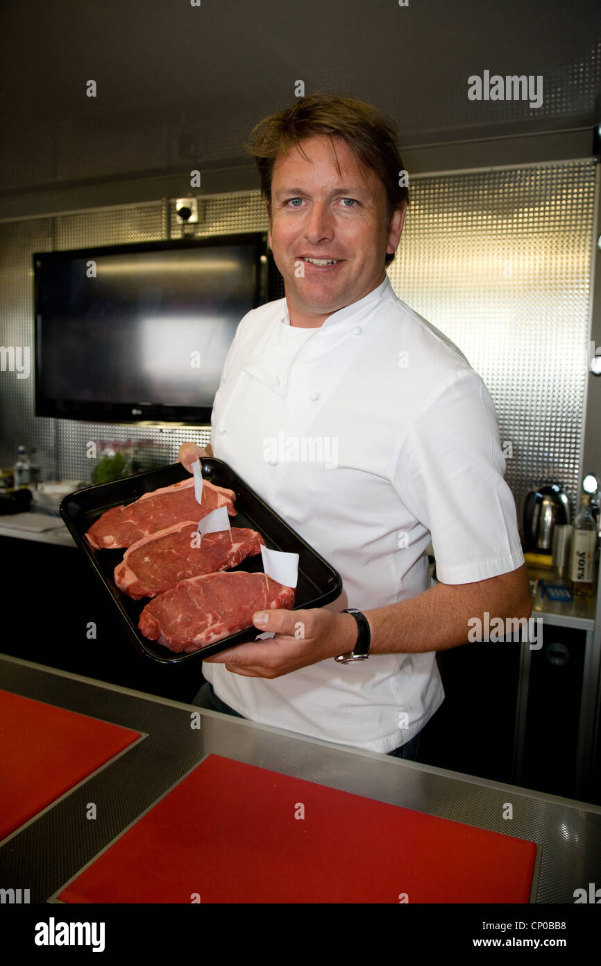 Lo chef TV James Martin Foto Stock