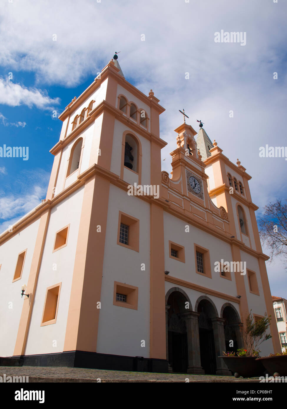 Angra do Heroismo cattedrale Foto Stock