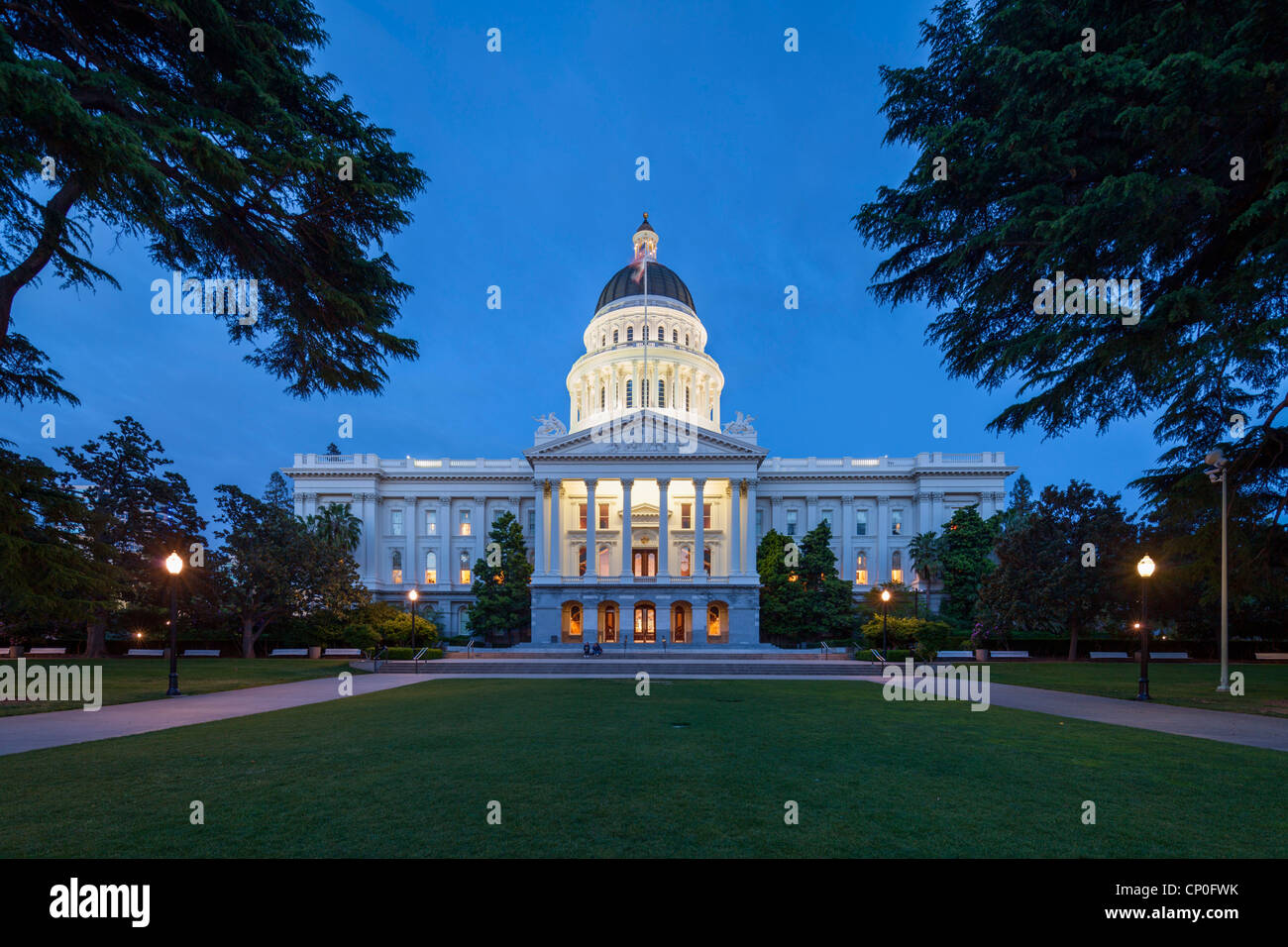 California State Capitol, Sacramento Foto Stock