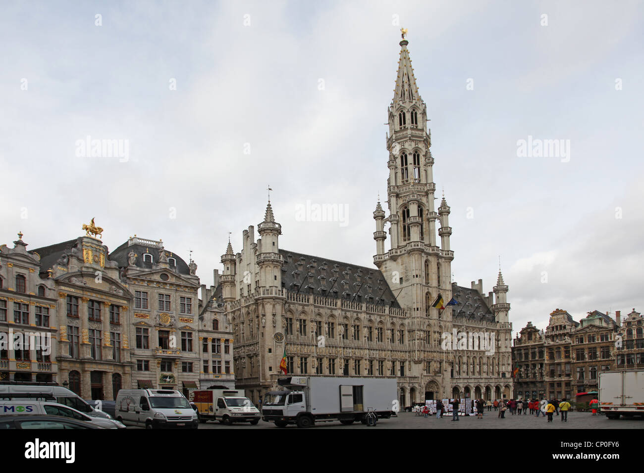 Il Belgio. Bruxelles. La Grand Place square Foto Stock