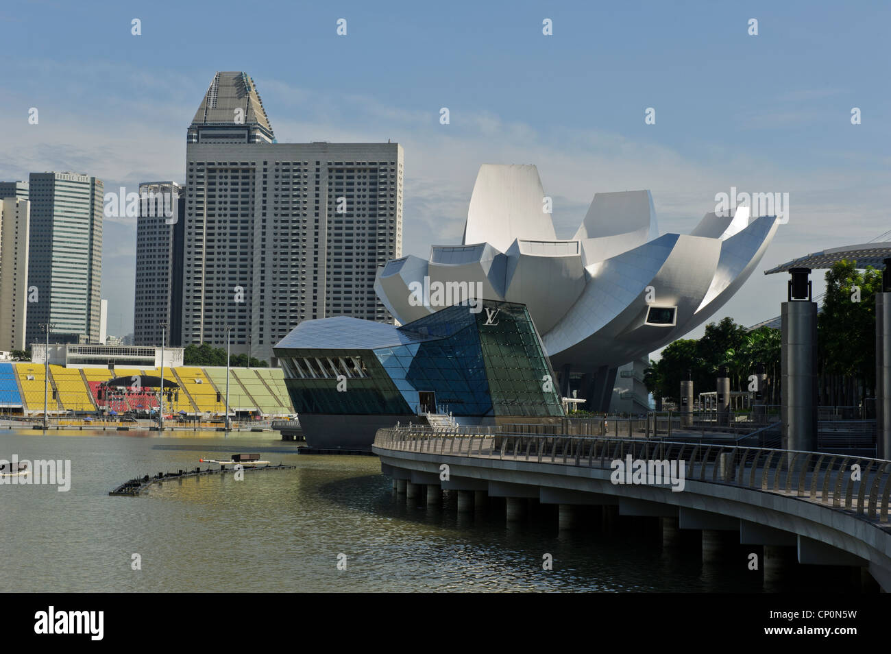 Artscience Museum, Marina Bay Sands, Singapore. Foto Stock