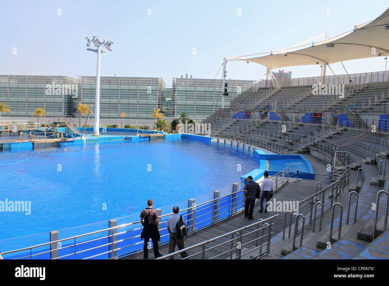 Acquario oceanografico Valencia Spagna Foto Stock