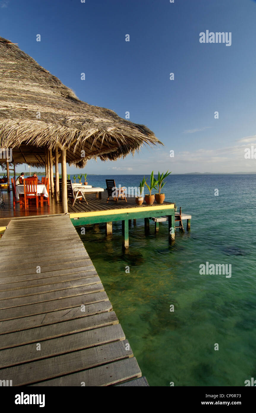 Punta Caracol Aqua Lodge Foto Stock