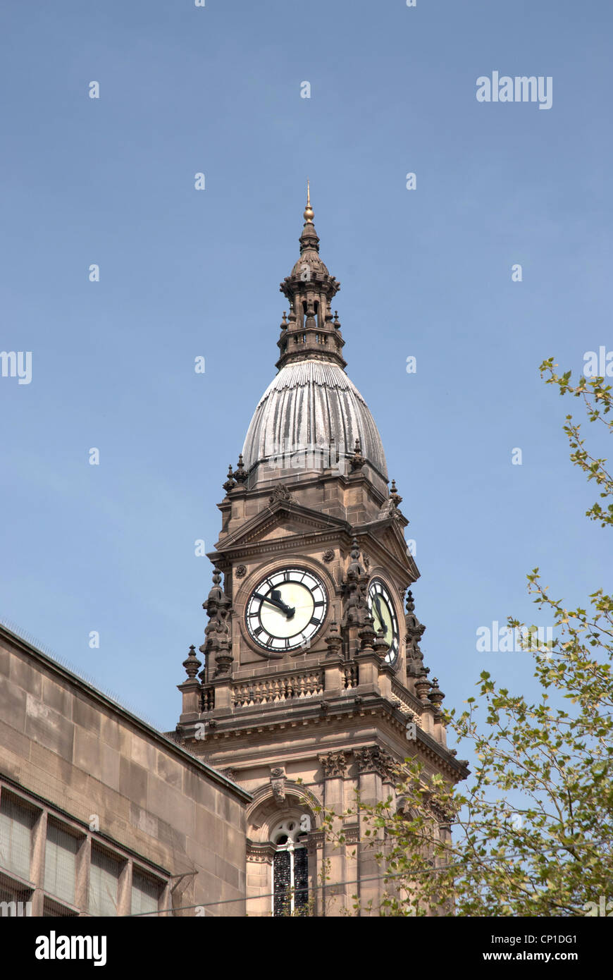 Bolton town hall Foto Stock