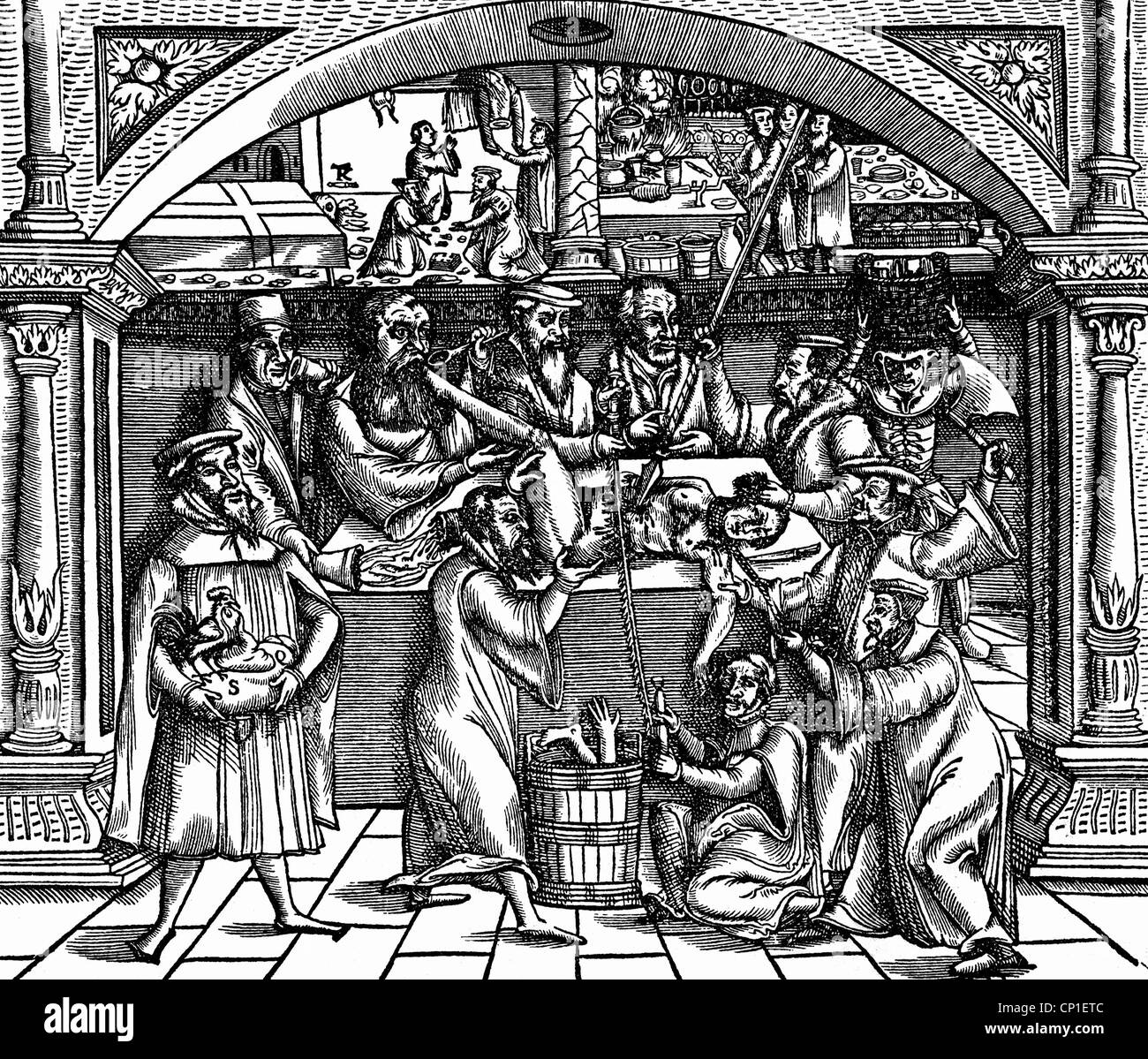 Eventi, riforma protestante, 1517 - 1555, diritti aggiuntivi-clearences-non disponibile Foto Stock