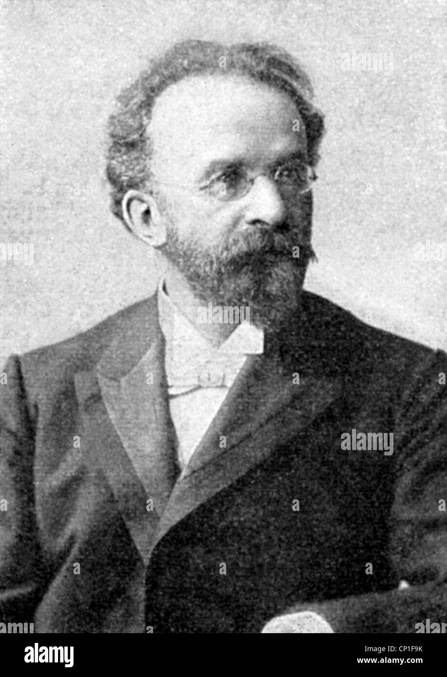 Zumpe, Hermann, 9.4.1850 - 4.9.1903, direttore d'orchestra, compositore, ritratto, circa 1900, Foto Stock