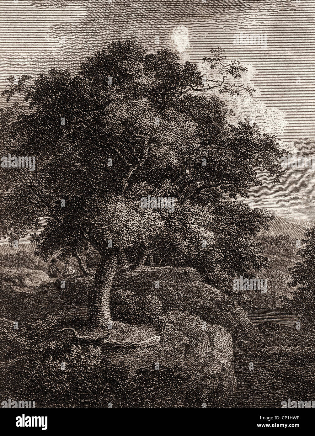 Geografia / viaggi, Germania, paesaggi, Svizzera Sassone, Schandau massa, Sassonia, visualizzare incisione su rame di Johann Adolph Darnstedt dopo Kobel, circa 1810, artista del diritto d'autore non deve essere cancellata Foto Stock